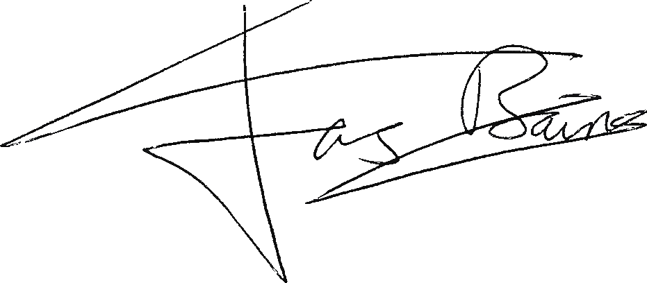 Jas Bains signature
